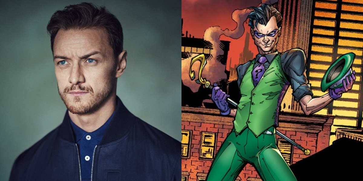 DC : James McAvoy se verrait bien en Homme-Mystère