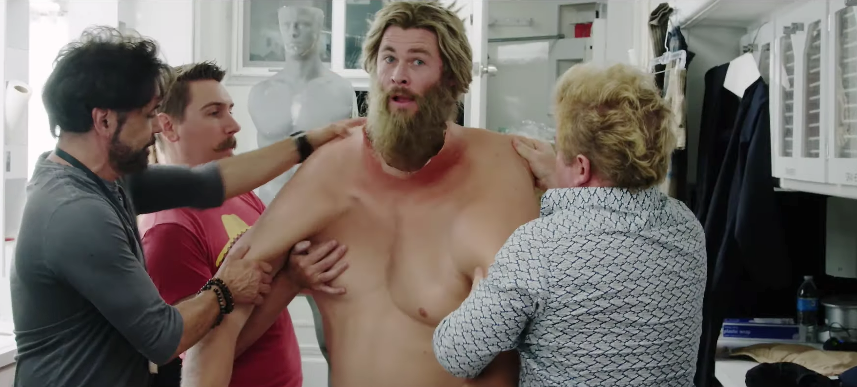 Avengers Endgame : découvrez la transformation de Chris Hemsworth (vidéo)
