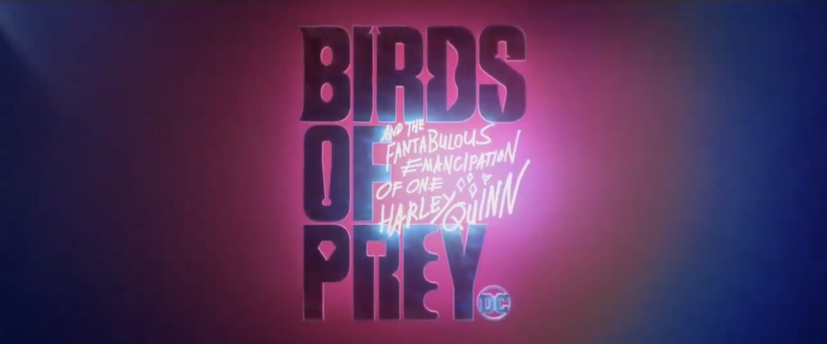 Birds of Prey : Harley Quinn déchaînée dans le premier trailer