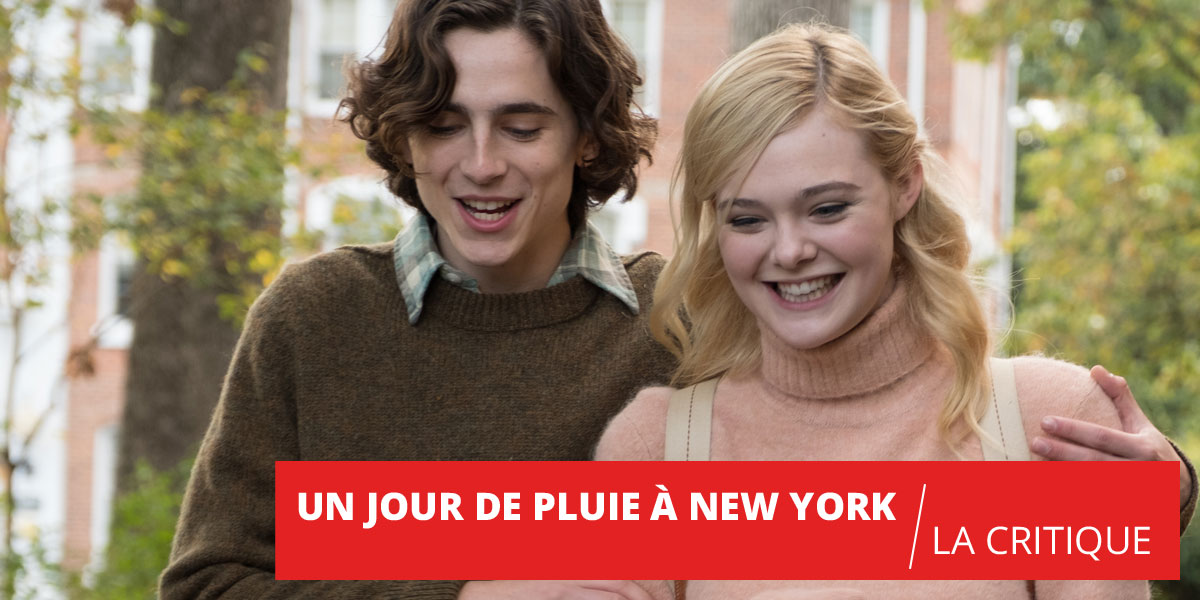 Un Jour de Pluie à New York : voyage classique dans l'univers de Woody Allen