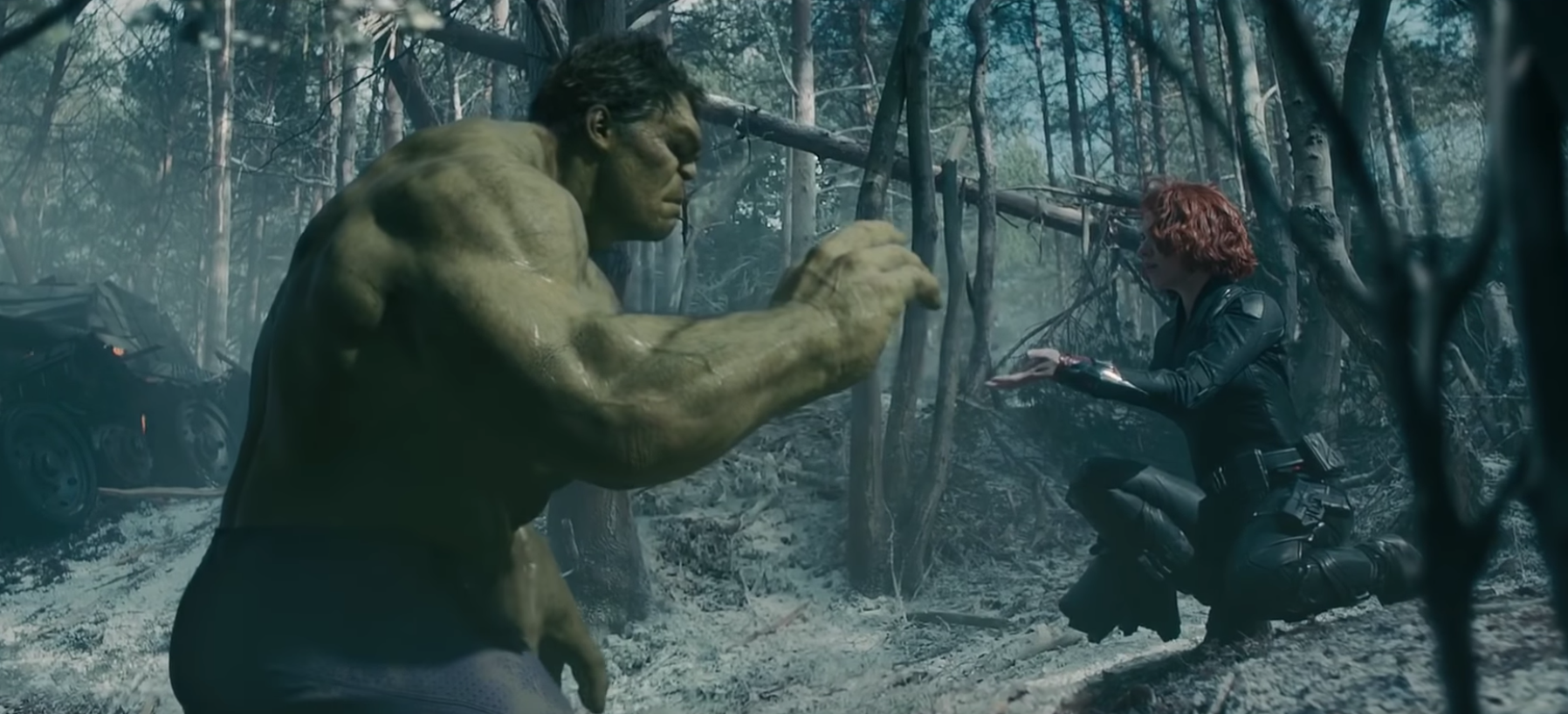 Avengers Infinity War : Hulk et Black Widow réunis dans une scène coupée
