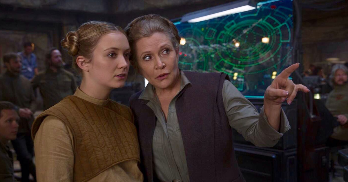 La fille de Carrie Fisher a joué la princesse Leïa dans Star Wars 9