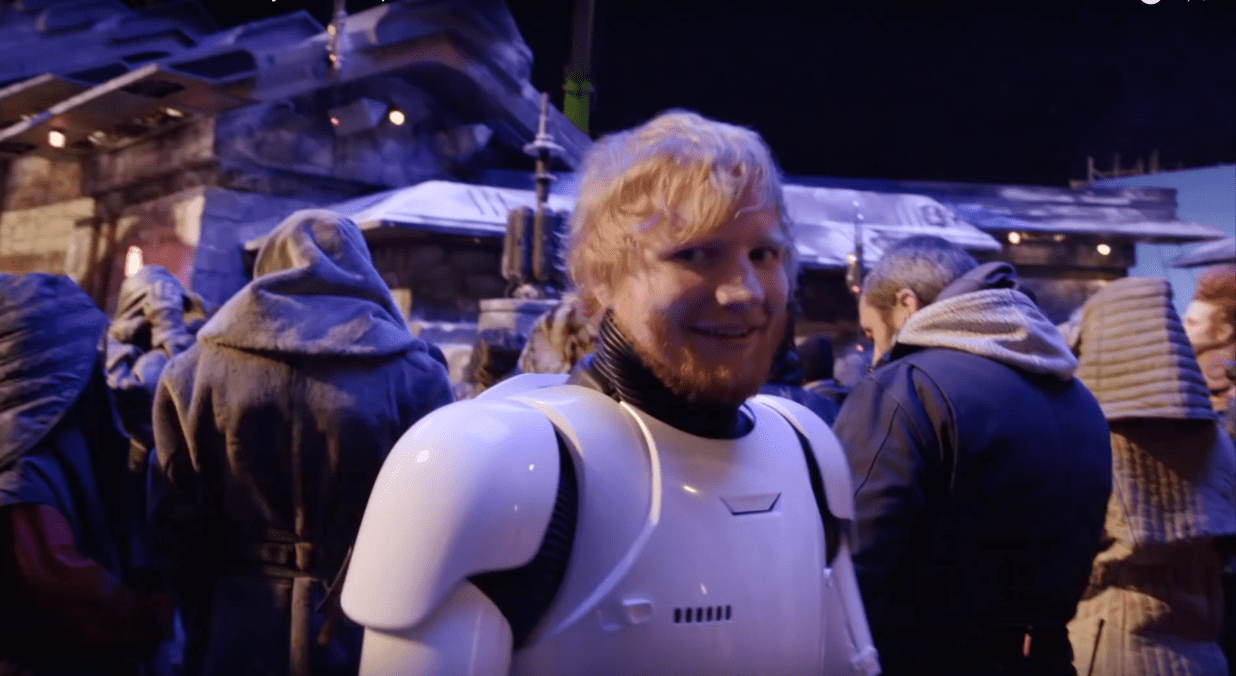Star Wars 9 : on sait quel est le rôle secret d'Ed Sheeran