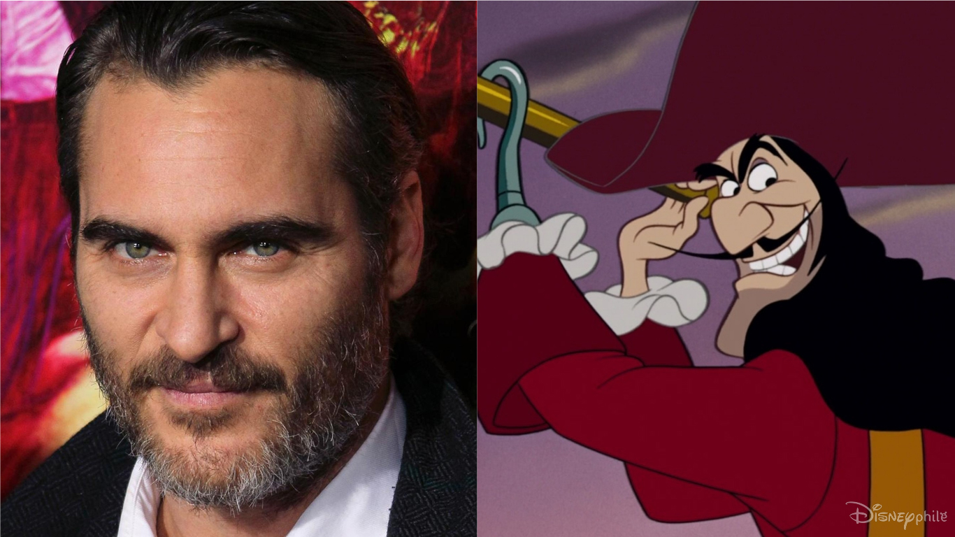Live action Peter Pan : Joaquin Phoenix en Capitaine Crochet ?