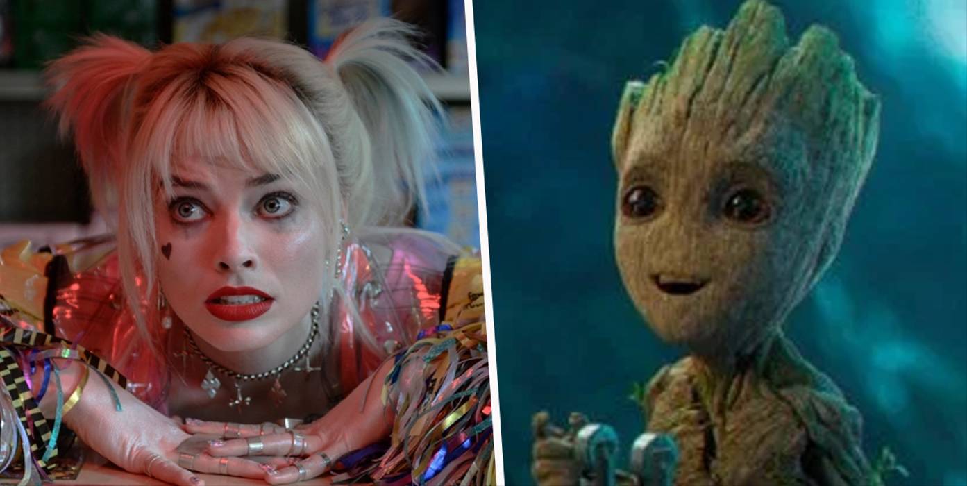 James Gunn aimerait un crossover entre Groot et Harley Quinn