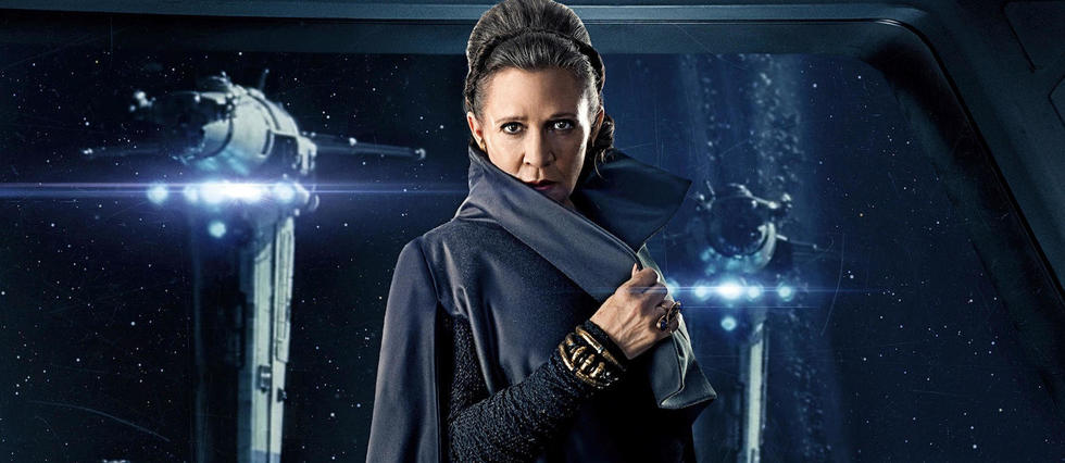Star Wars : Rian Johnson dévoile une photo inédite de Carrie Fisher