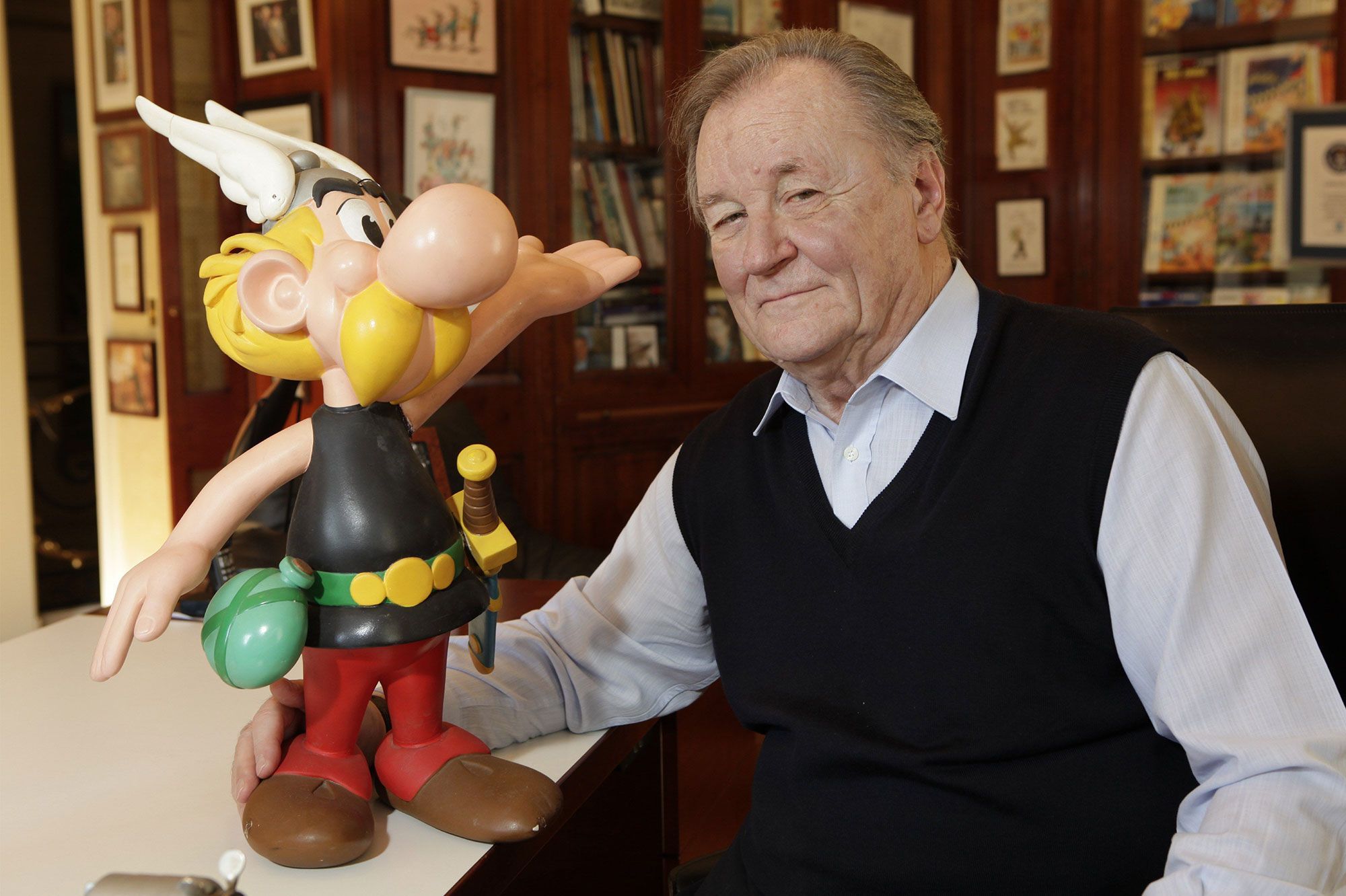 Albert Uderzo, le dessinateur d'Astérix, est mort