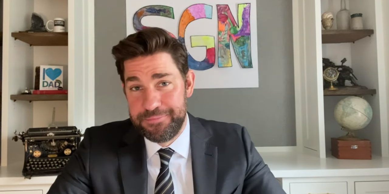 John Krasinski lance son show YouTube et reçoit Steve Carell