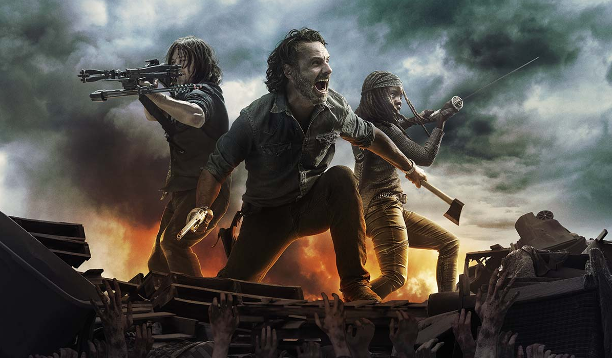 The Walking Dead : l'affiche de la saison 1 recréée sur l'autoroute vide d'Atlanta