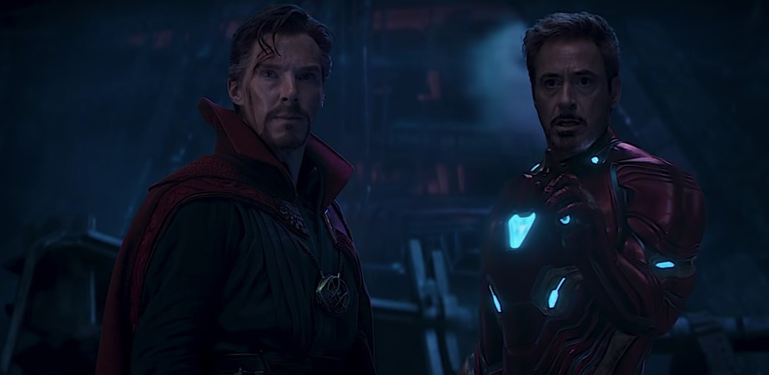 Avengers Infinity War : découvrez Doctor Strange avec l'armure d'Iron Man dans cette scène coupée