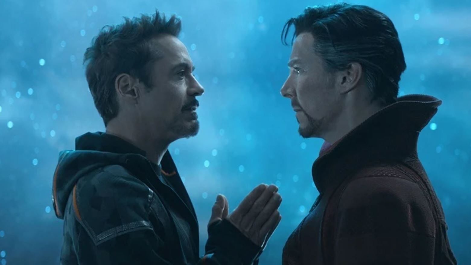 Infinity War : ce nouveau concept art dévoile une scène coupée entre Iron Man et Doctor Strange