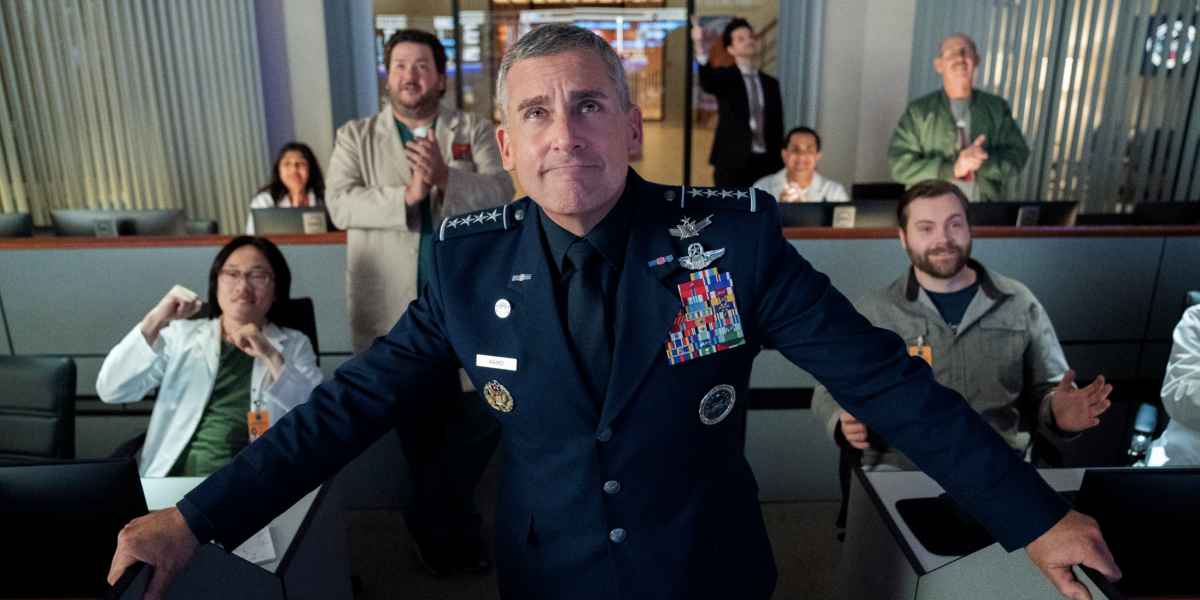 Space Force : Netflix dévoile les premières photos de la comédie avec Steve Carell
