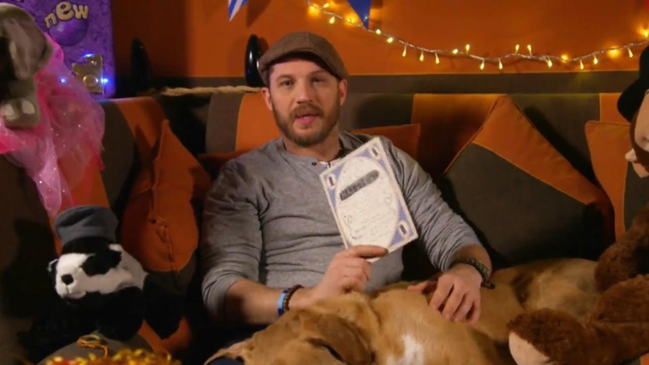 Tom Hardy va lire des histoires pour dormir sur CBeebies
