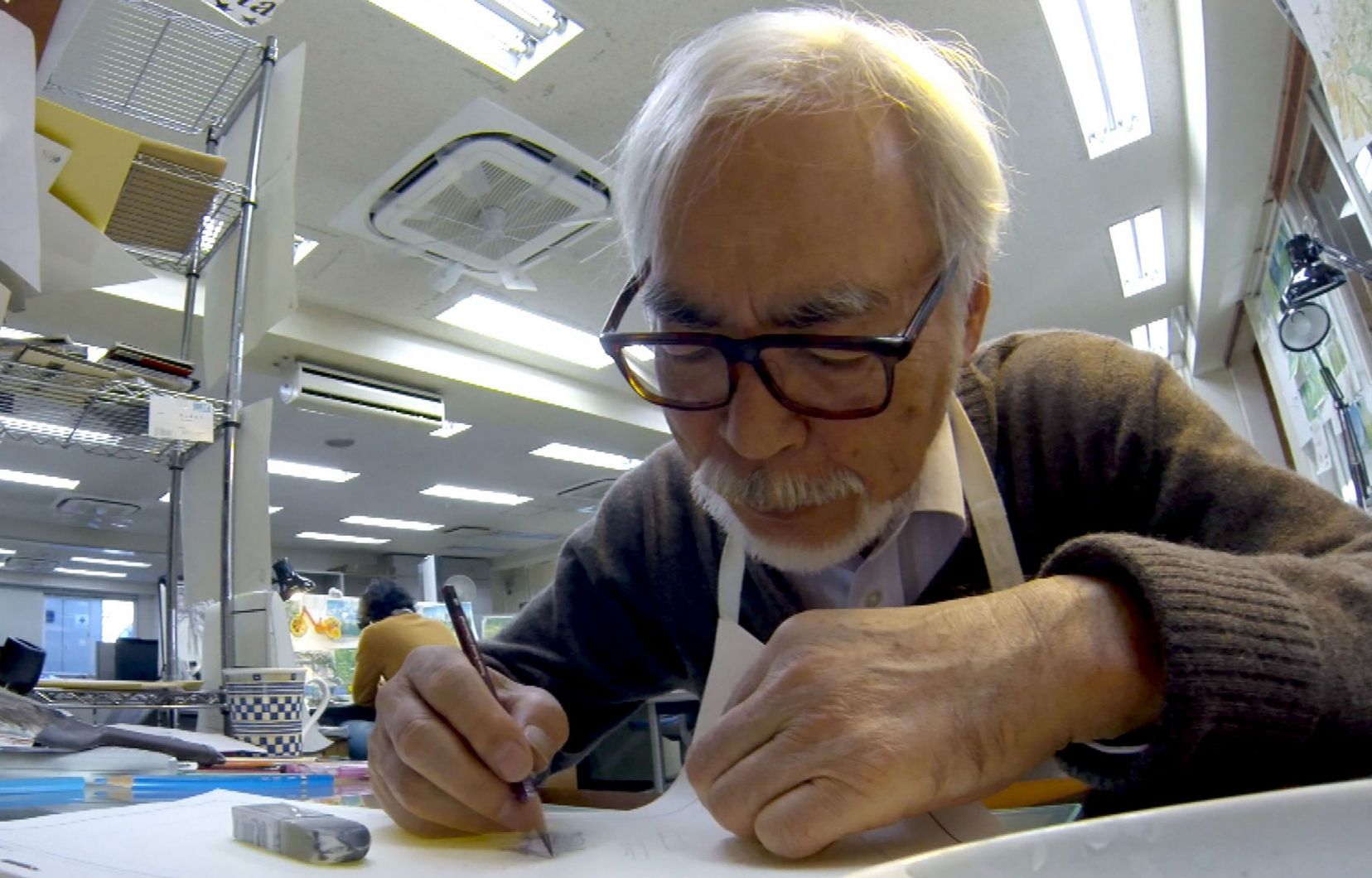 Hayao Miyazaki a passé 3 ans à travailler sur son film pour seulement 36 minutes d'images