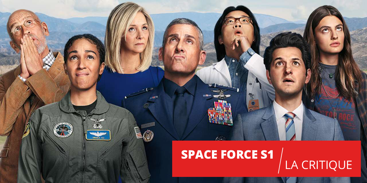 Space Force : la difficile conquête de l'espace de Steve Carrell