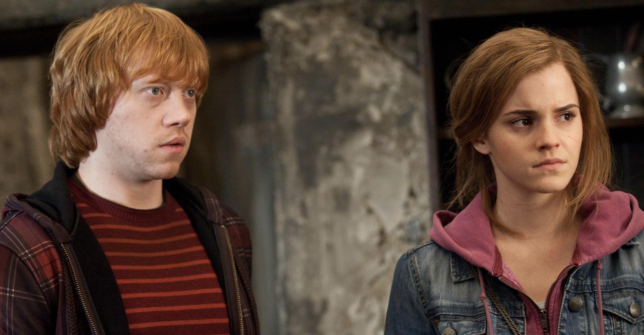 Harry Potter et les reliques de la mort partie 2 : les coulisses du baiser entre Ron et Hermione