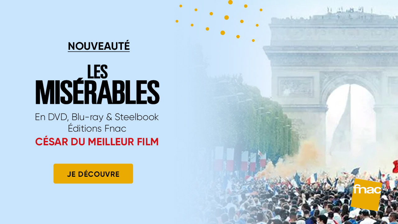 Le César du meilleur film 2020 Les Misérables est disponible en Steelbook Édition Spéciale Fnac Blu-ray