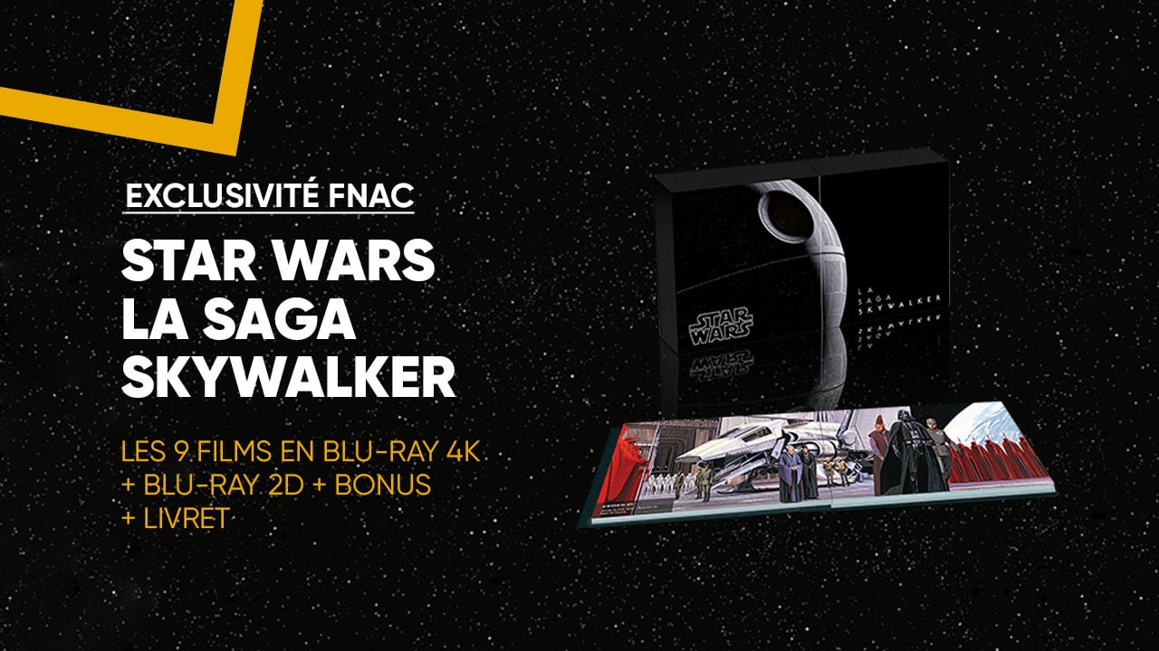 Toute la saga Skywalker en Coffret Exclusif Fnac Blu-ray 4K