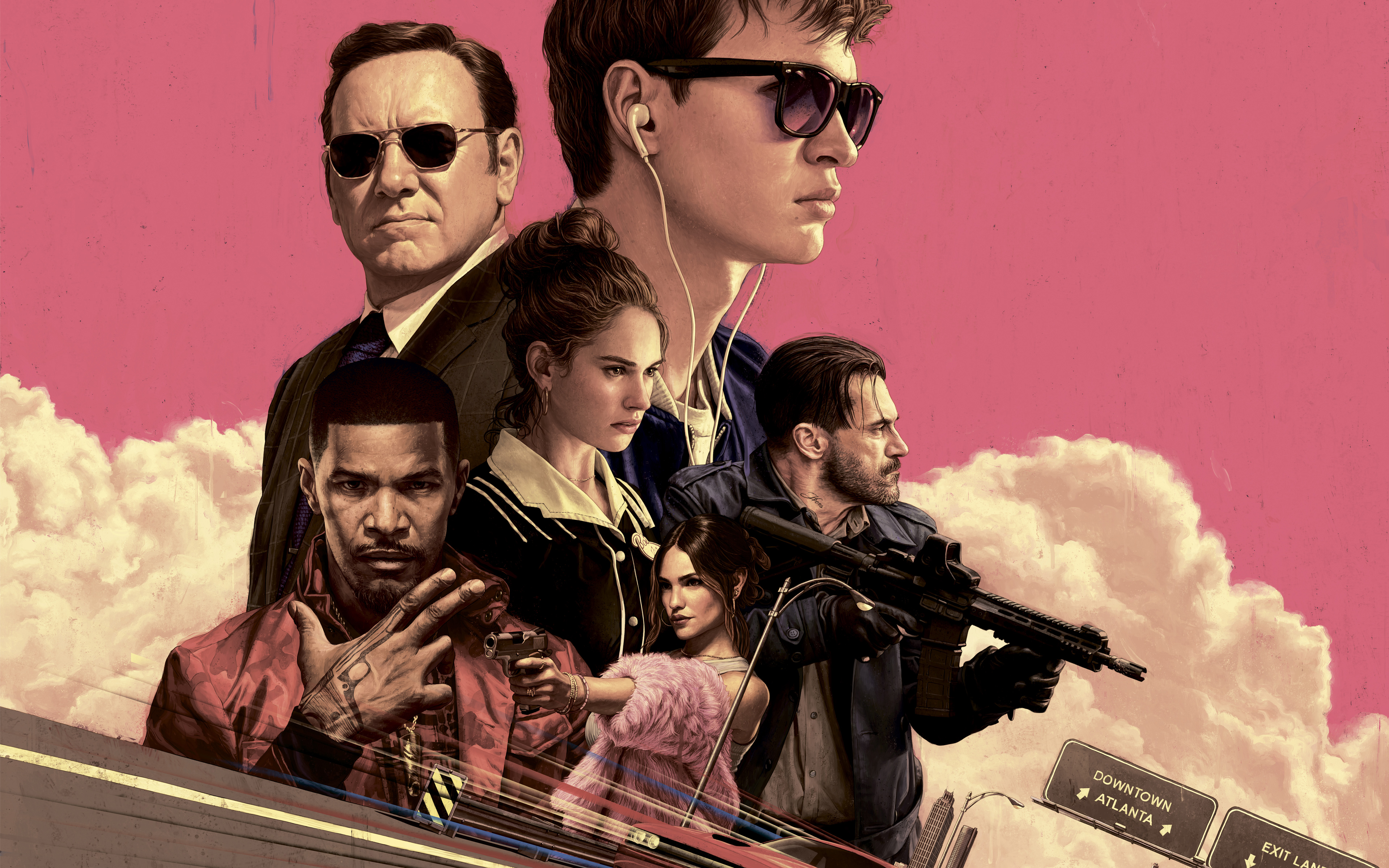 Baby Driver sur Netflix : comment ont été tournées les courses-poursuites ?