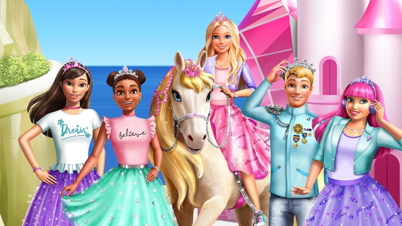 Barbie Princesse de l'Aventure avec cheval Mattel