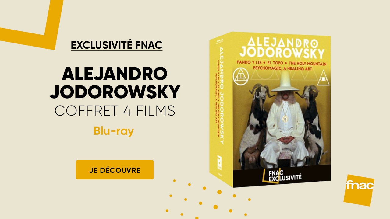 Coffret Alejandro Jodorowsky : 4 films du légendaire créateur en Exclusivité Fnac Blu-ray