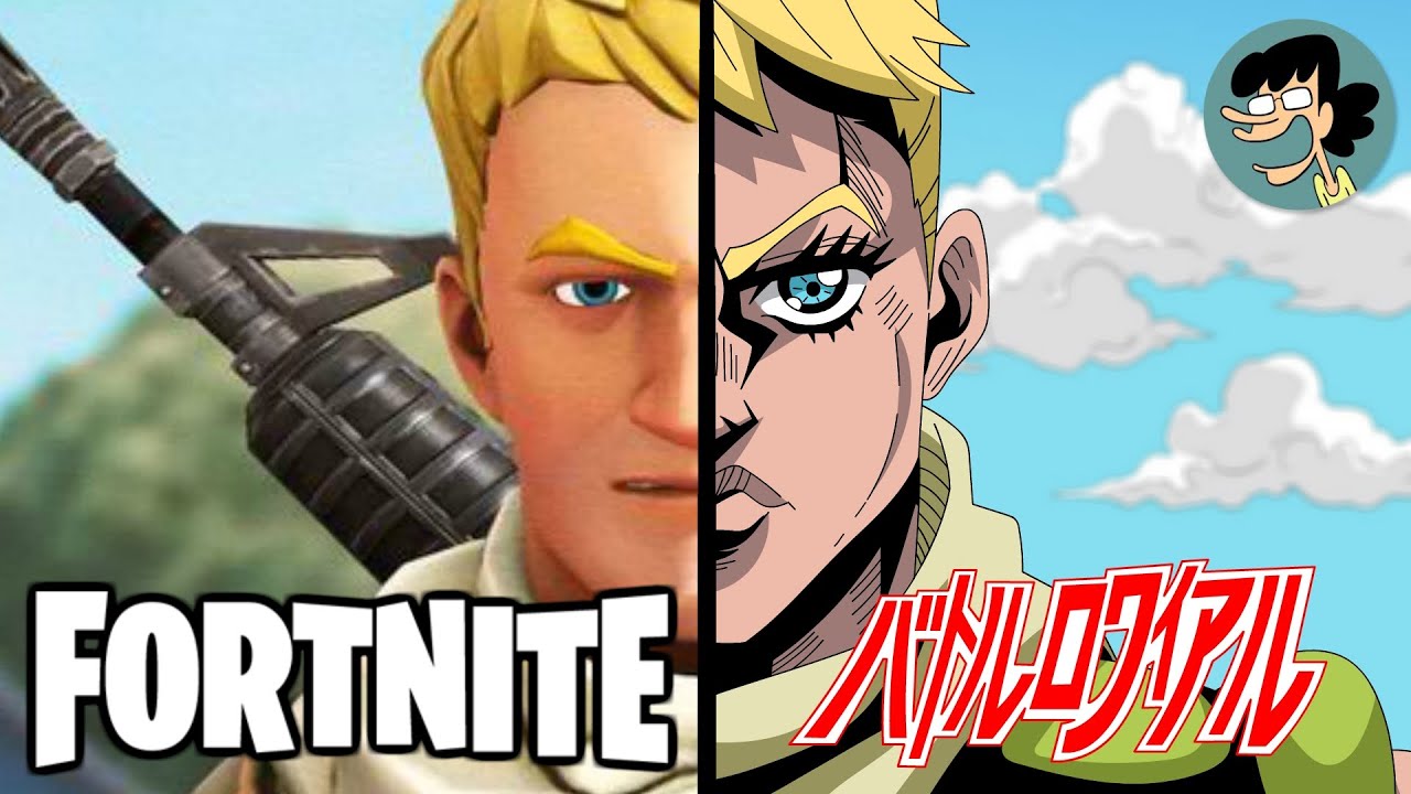 Fortnite : un Youtubeur transforme le jeu vidéo en générique d'anime japonais