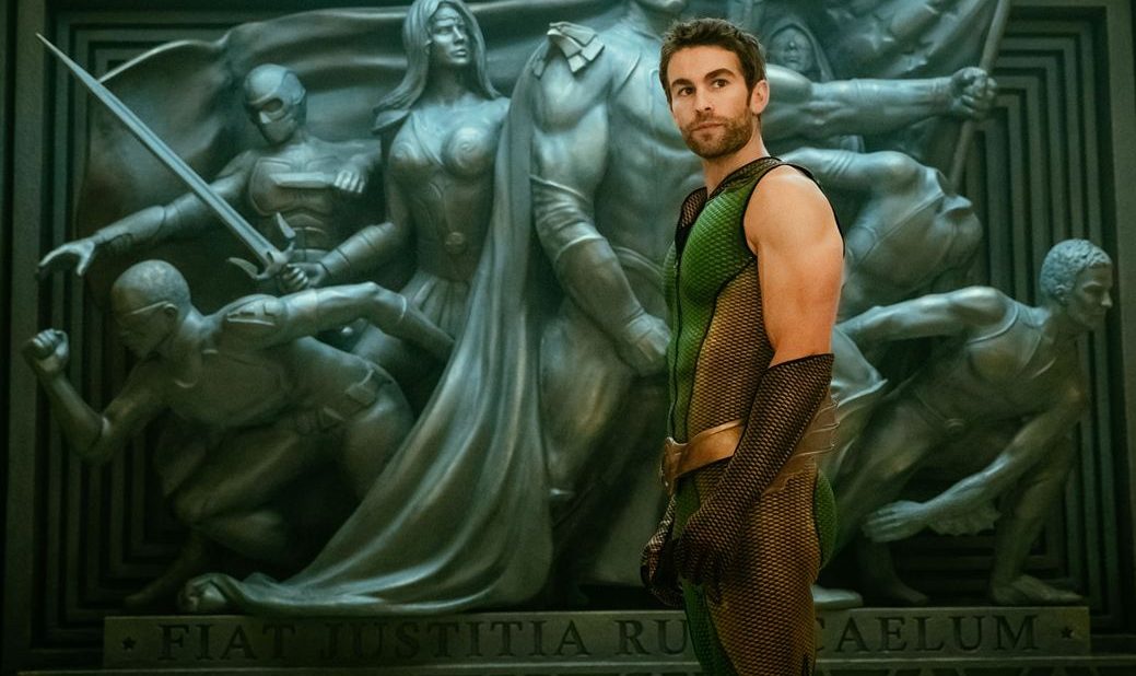 The Boys : Chace Crawford (The Deep) dégoûté par les branchies de son personnage