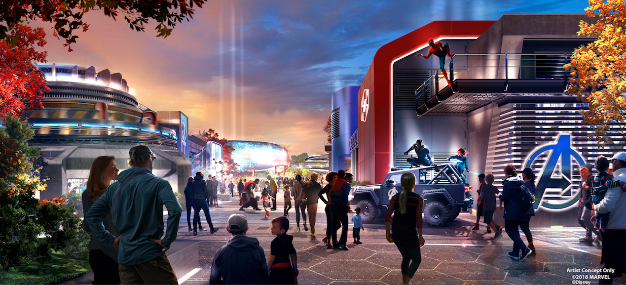 Disneyland dévoile ses futures attractions Marvel