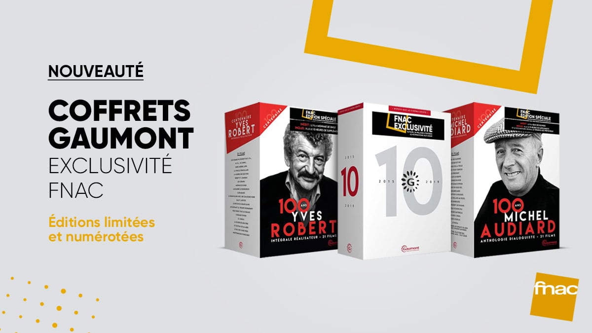 Le volume 5 du Coffret Gaumont 120 ans en Édition limitée DVD à la Fnac
