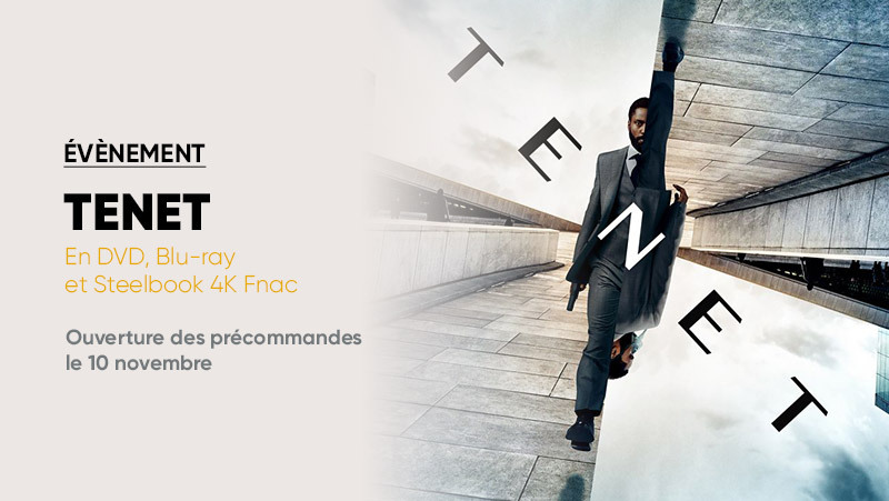 Tenet : le film de Christopher Nolan disponible en Steelbook Édition Spéciale Fnac