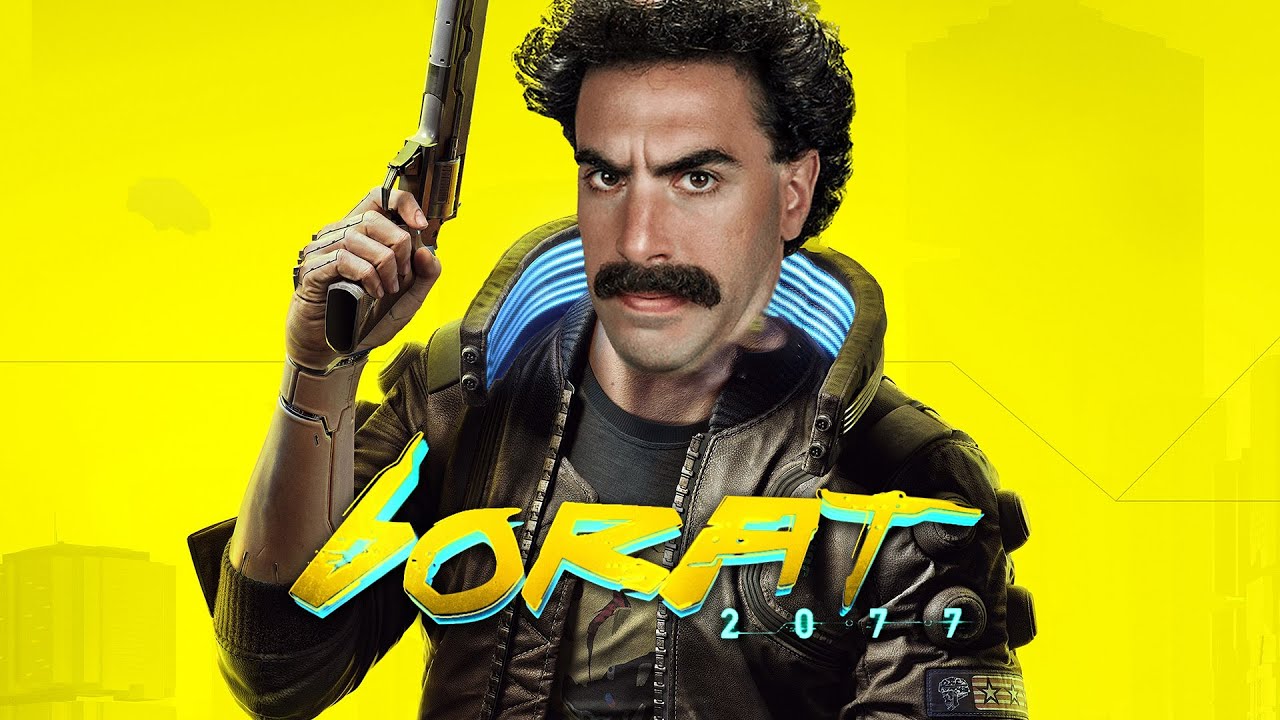 Vidéo : découvrez Borat qui s'incruste dans Cyberpunk 2077