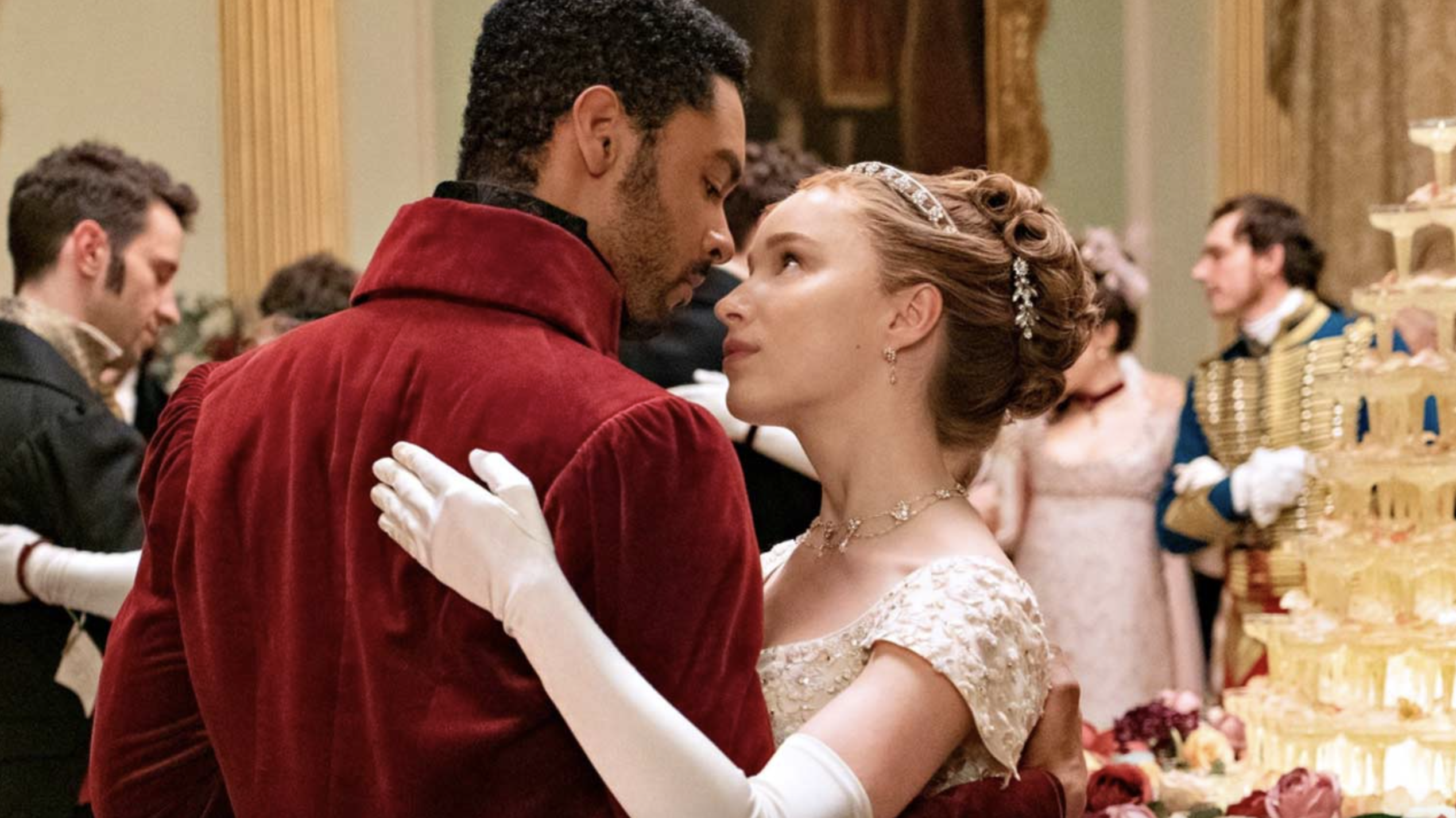 La Chronique des Bridgerton : première image du trio amoureux de la saison 2
