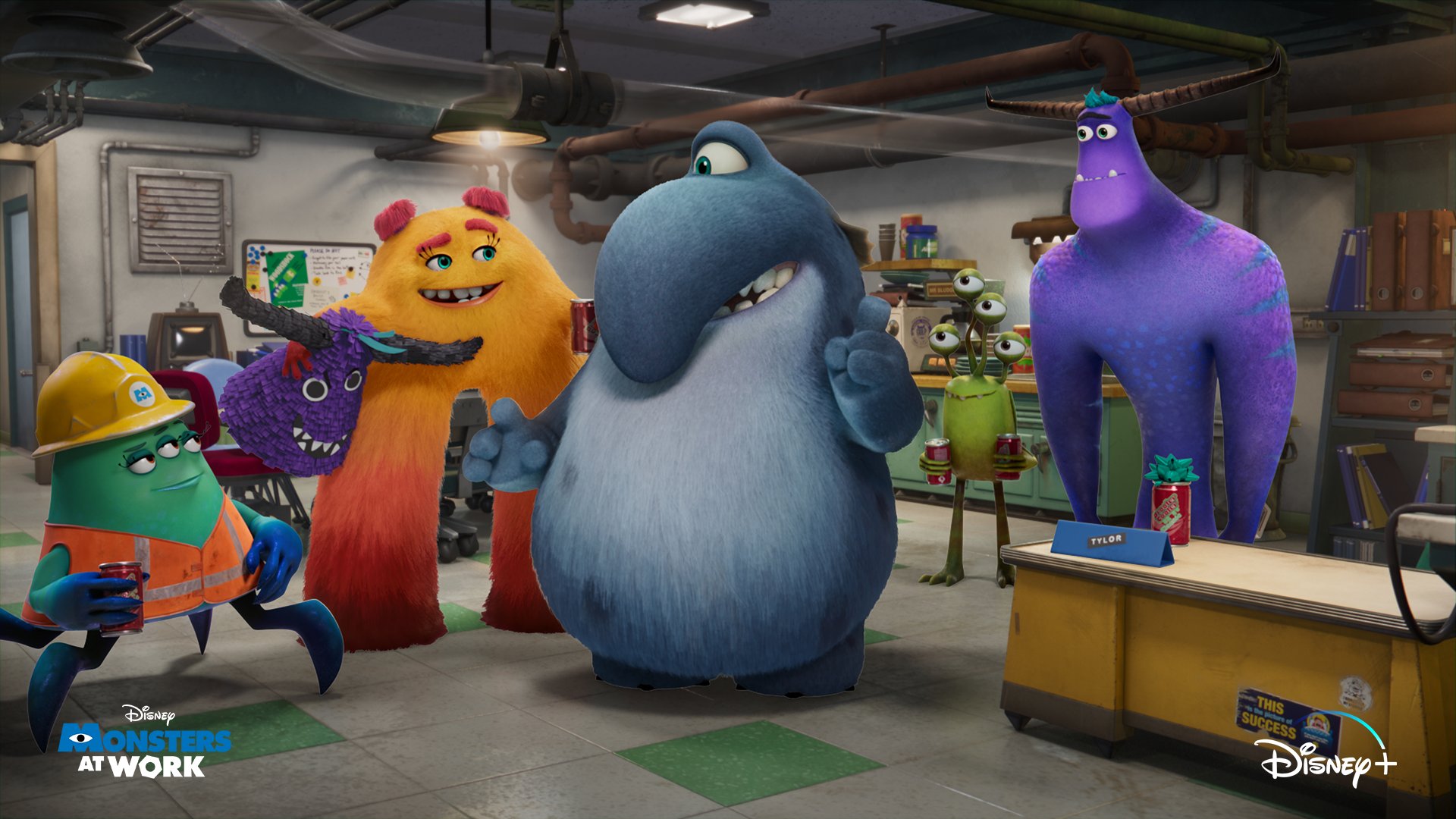 Monstres & Cie - Au Travail : la série dérivée dévoile sa première bande-annonce
