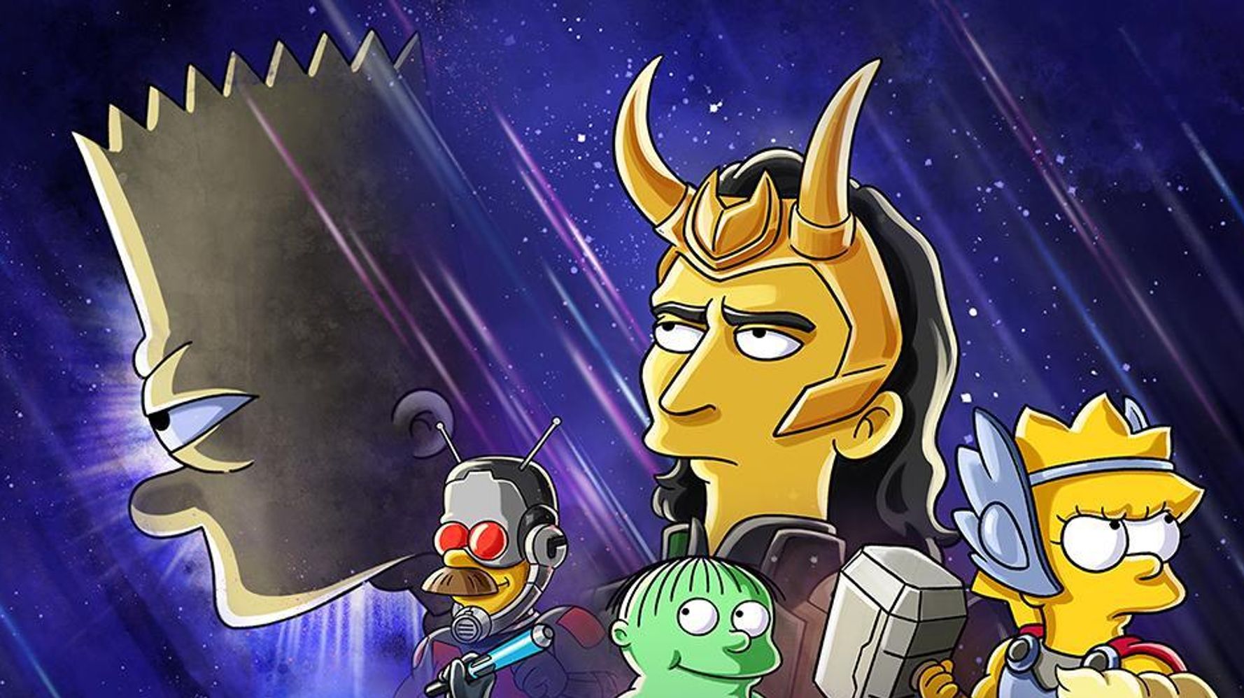 Disney + : la plateforme diffusera un crossover entre Les Simpson et Loki