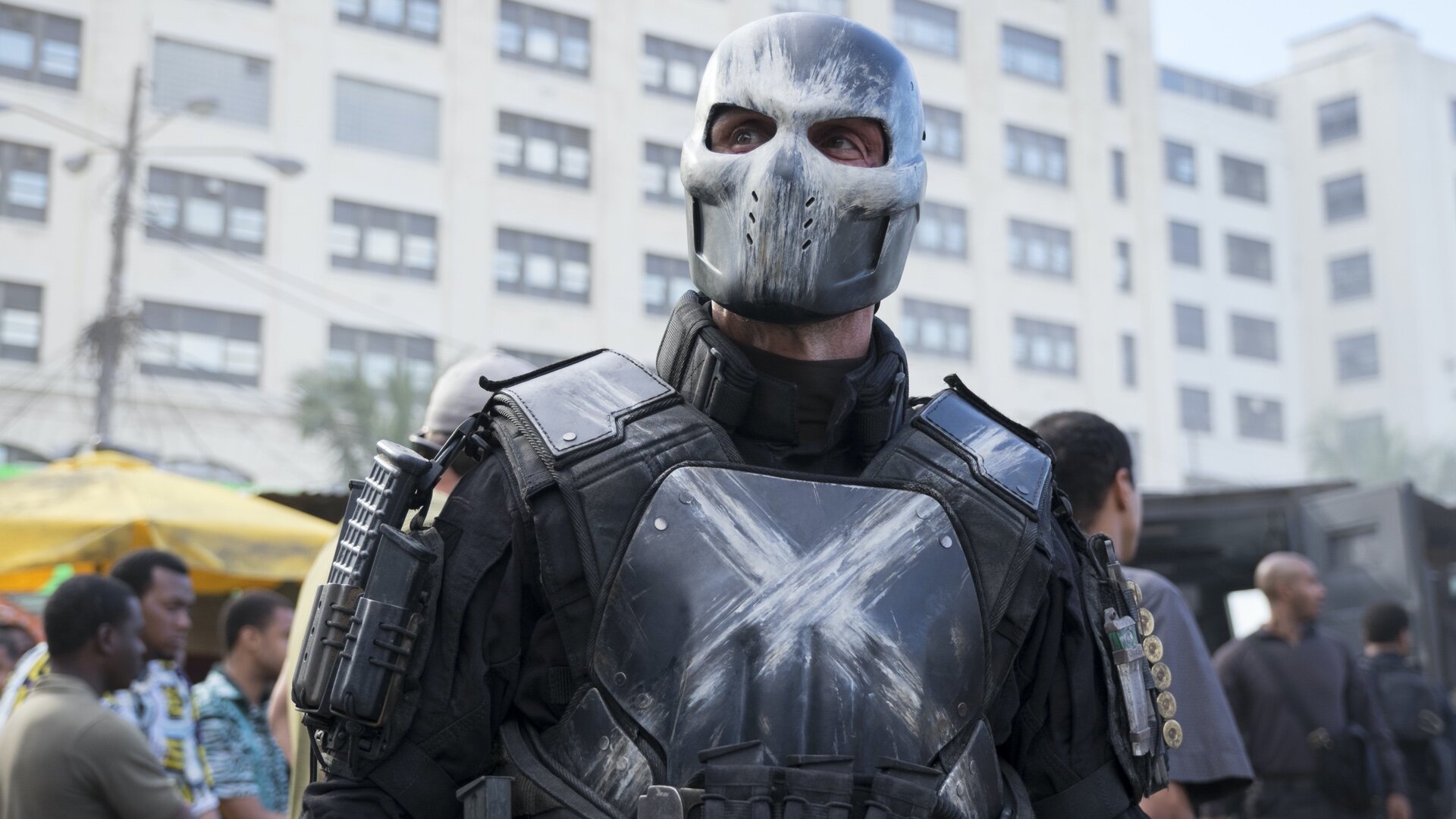 Captain America Civil War : Frank Grillo (Crossbones) était très en colère contre Marvel
