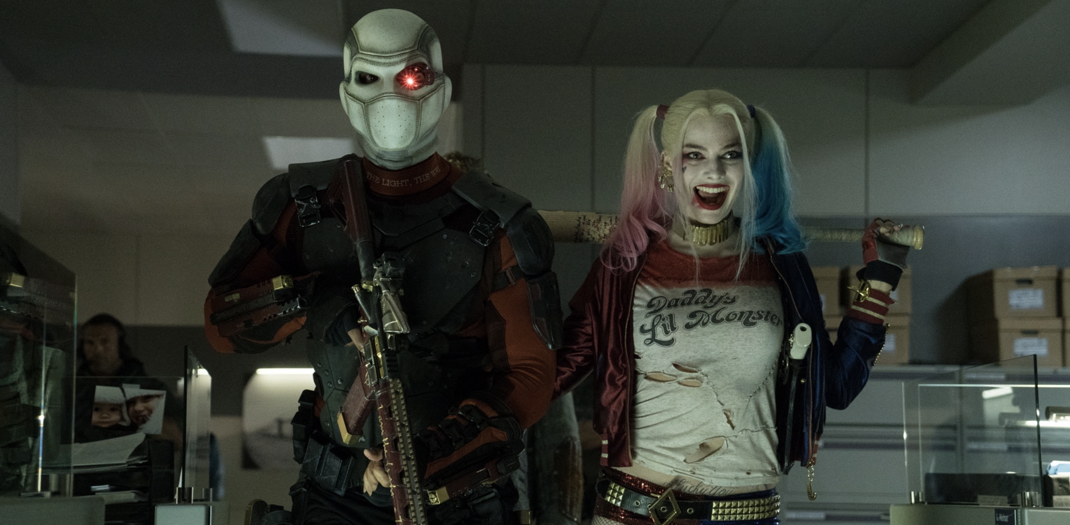 Suicide Squad : une image inédite dévoile un baiser entre Deadshot et Harley Quinn