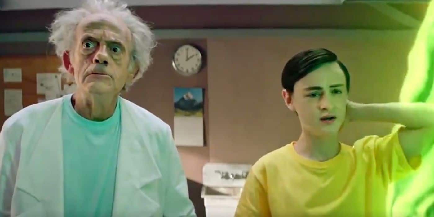 Rick et Morty : découvrez Christopher Lloyd en version live dans la peau de Rick