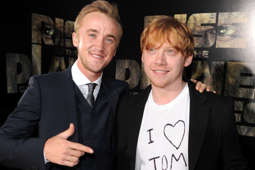 Harry Potter : Tom Felton (Drago) se moque de Rupert Grint (Ron) sur Instagram