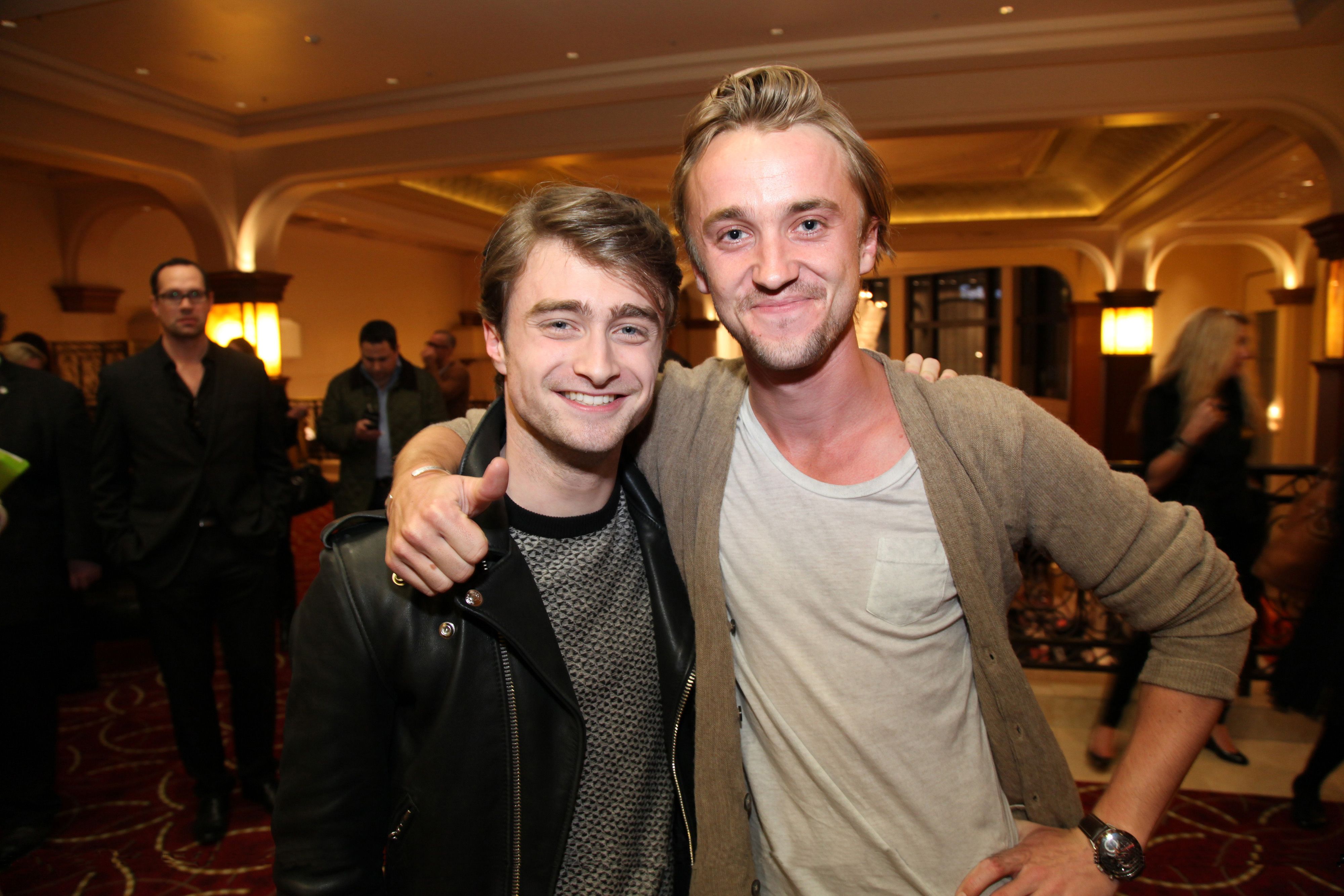 Harry Potter : le déguisement génial de Tom Felton pour Halloween