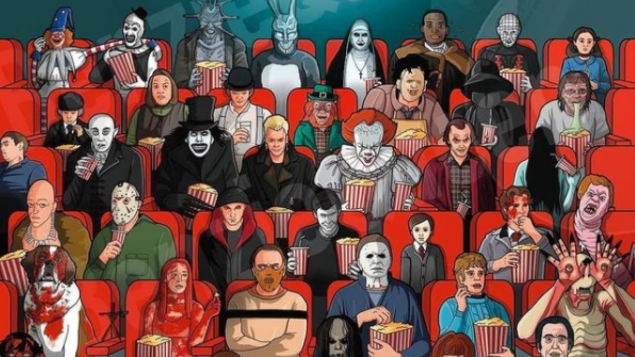 L'image du jour : différents films d'horreur réunis en une seule image