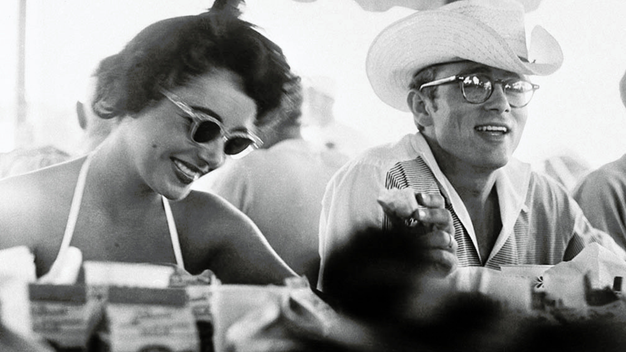 L'image du jour : la belle complicité entre James Dean et Liz Taylor