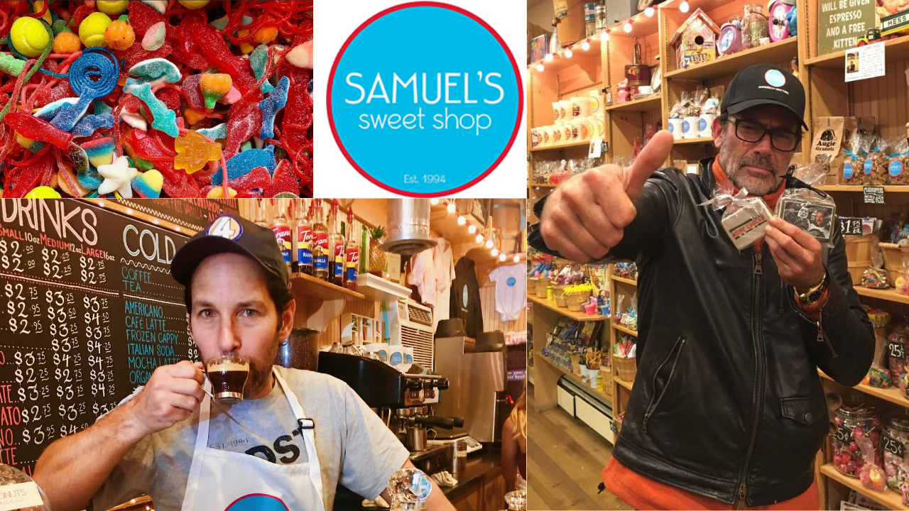 L'image du jour : Jeffrey Dean Morgan et Paul Rudd sont propriétaires d'un magasin de bonbons