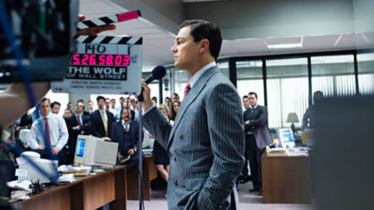 L'image du jour : les coulisses du film Le Loup de Wall Street