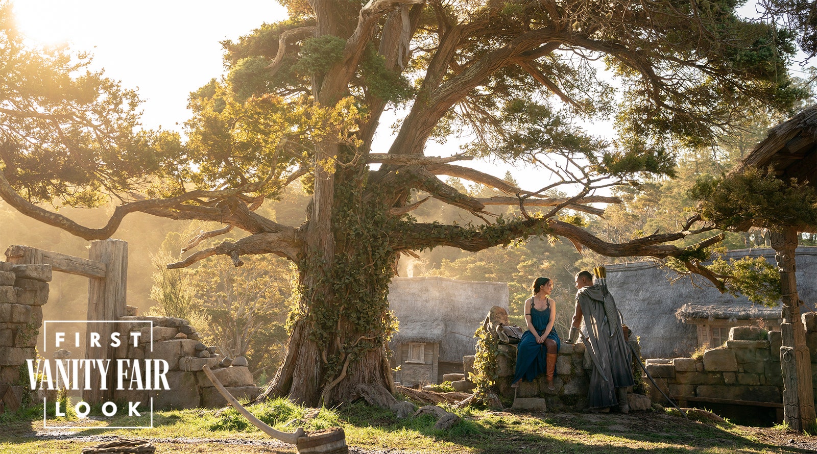 Les Anneaux de Pouvoir : Galadriel et Elrond se dévoilent en images