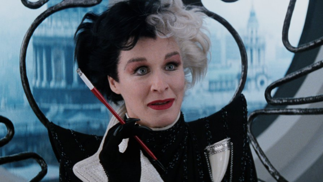 L'image du jour : Glenn Close en Cruella d'Enfer dans Les 101 Dalmatiens