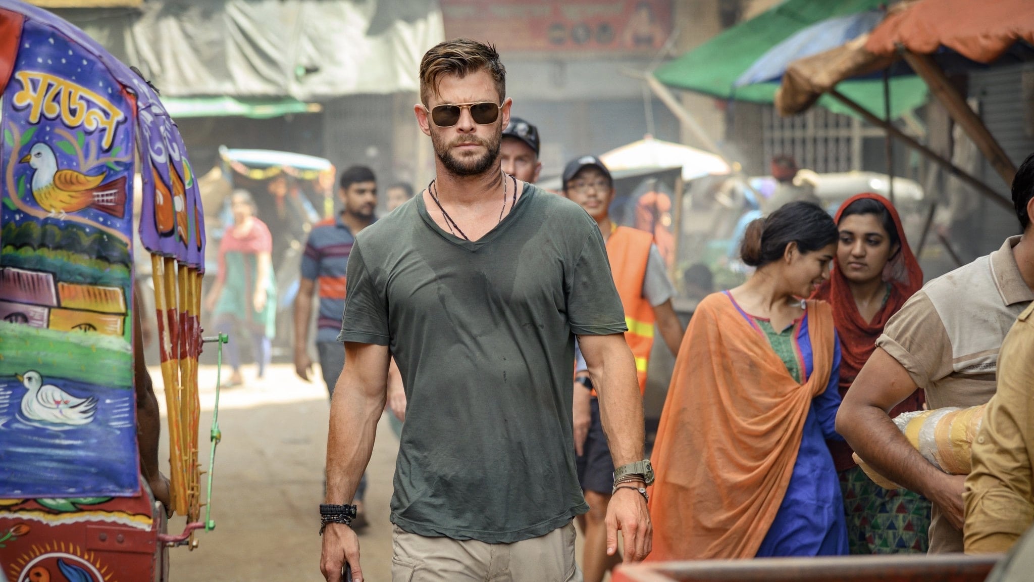 Tyler Rake 2 : Chris Hemsworth partage une séquence très musclée du tournage