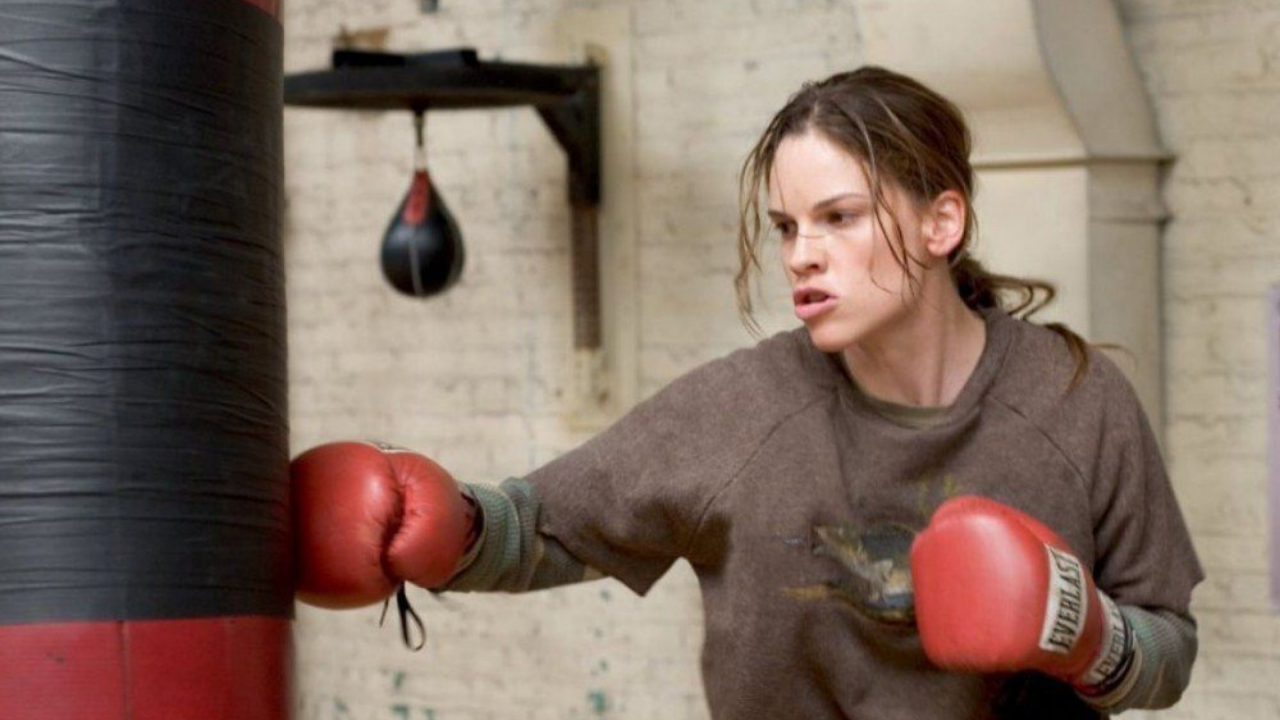 L'image du jour : l'entraînement intensif d'Hilary Swank pour Million Dollar Baby