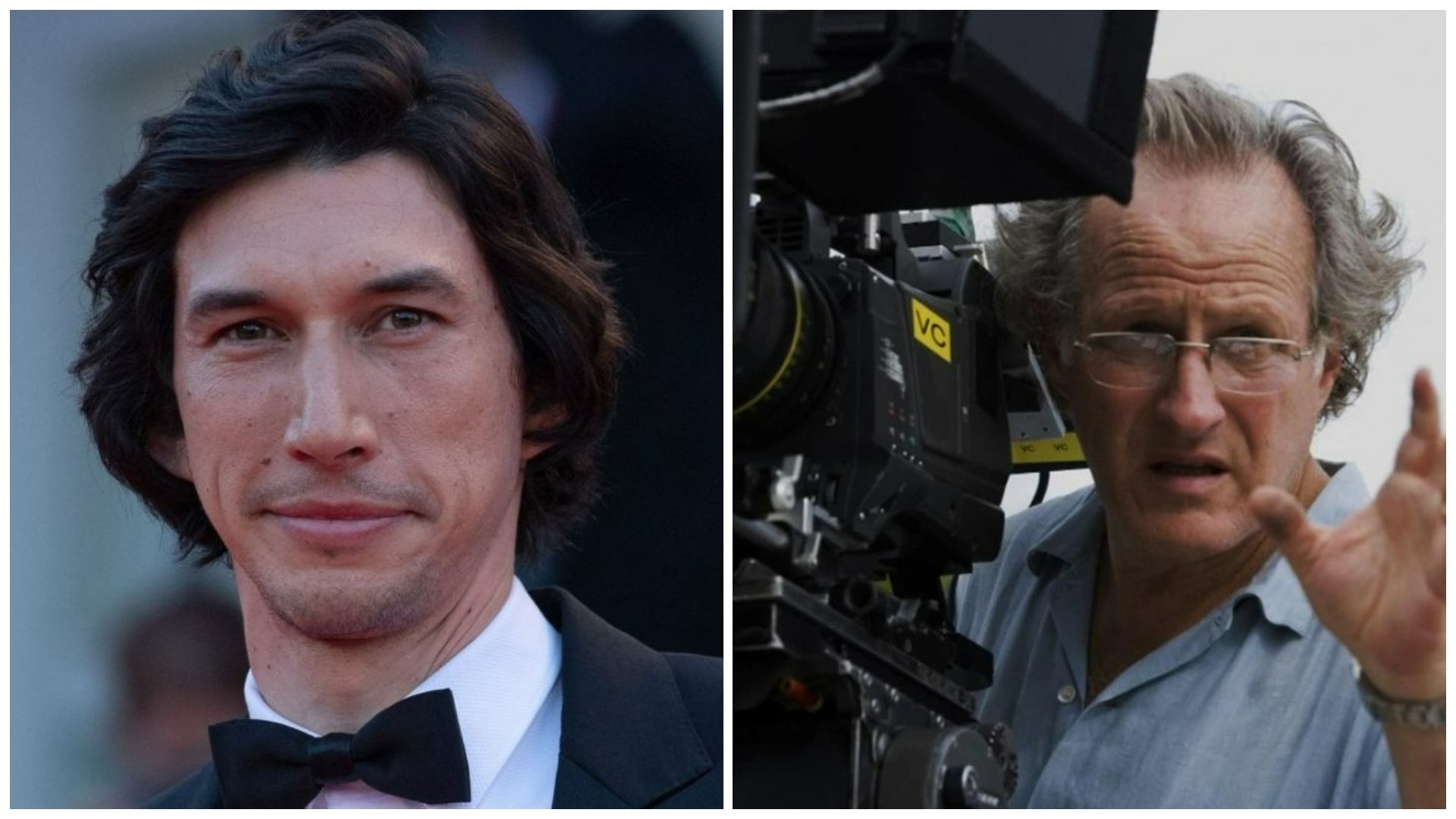 Adam Driver transformé sur le tournage du prochain Michael Mann