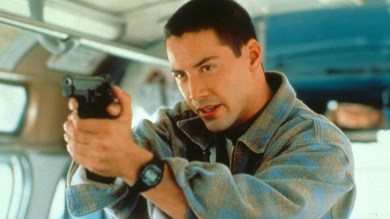 L'image du jour : le jeune Keanu Reeves dans Speed