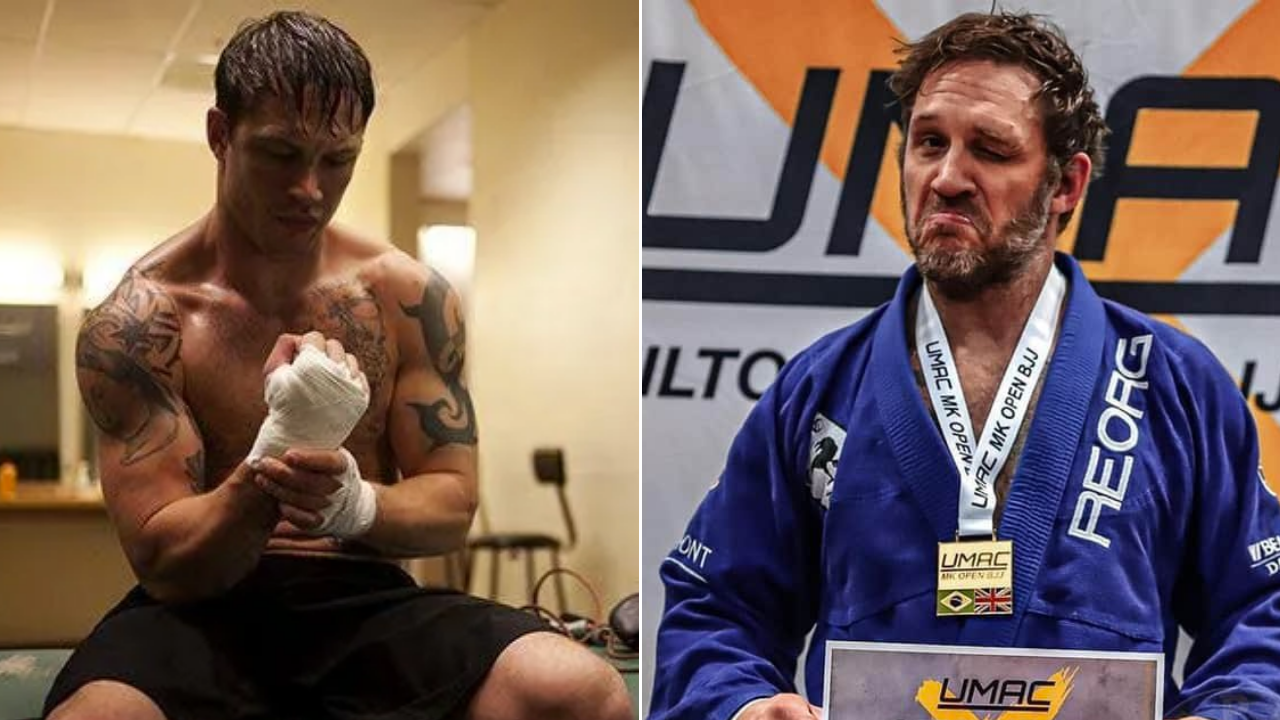 Tom Hardy remporte une médaille d'or à un (vrai) tournoi de ju-jitsu